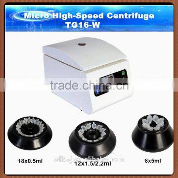 High Speed Medical Centrifugehigh Speed Centrifuging Machinery Mini Centrifuge for Lab TG16-W