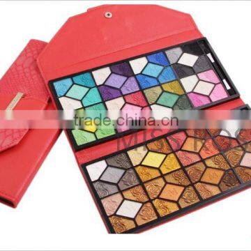 2015 professional own Plastic makeup foundation palette/manly cosmetics eyeshadow