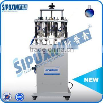 SPX Four Nozzles Perfume Filling Machine Manufacturer For Perfume Glass Bottle