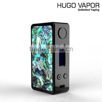 2016 China wholesale HoneyHive 80W TC vape mod with real new zealand abalone shell 80W box mod boxer mod hugo vapor