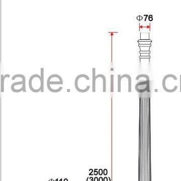 A038 Decorative Lighting Accessories Sand Casting Lamp Post Base photo-2