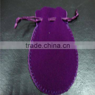 Unique Custom Cheap Satin Lined Velvet Pouches photo-3