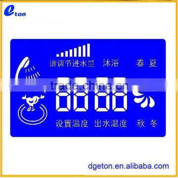 Electric storage water heaters LCD screen