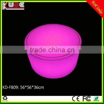 LED Furniture KD-F809 LED small round low table for living room