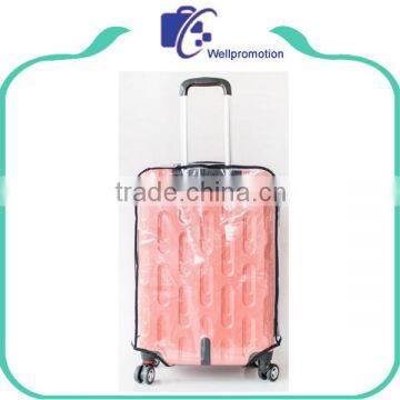 Custom Travel Waterproof Clear Pvc Suitcase Luggage Cover photo-5