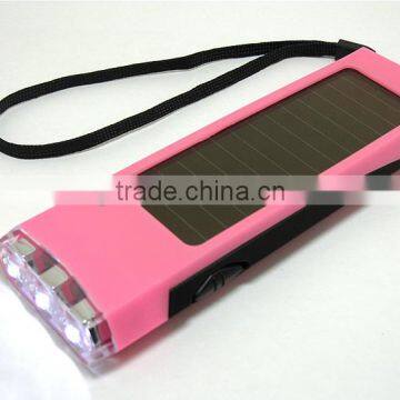 factory cheapest solar flashlight by China manufacturer