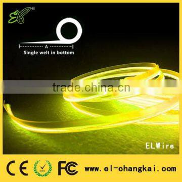 High Brightness Lemon welted EL Wire