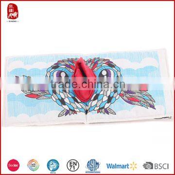 Sedex EN71 Certification Eco Friendly Popular Baby Educational Toys Soft Fabric Cloth Books For Kids photo-4