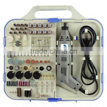 DCCRAFT dm-130 130w 163pcs mini grinder and accessory kit