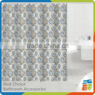 Printed Paisley Shower Curtain