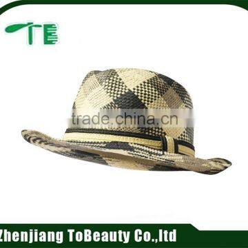 printed paper straw hat