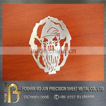 2016 New products china suppliers manufacturing sheet metal chrimas Santa claus laser cut decoration