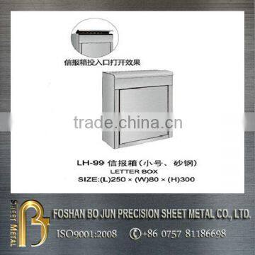 China Manufacturer Custom Stainless Steel Mailbox photo-1