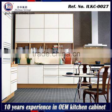 Modern high gloss kitchen cabinet laminate kitchen cabinet flat pack kitchen cabinet