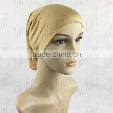 Wholesale New Charming Hijab Tube Turban Hats Arrvial Under Scarf Bonnet Inner Muslim Jersey Caps photo-2