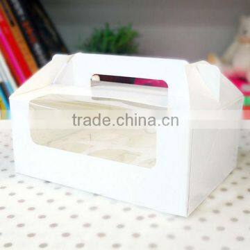 food grade paper lunch box take away pastry box