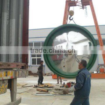 Qualification of 2014 Newest technology :Model LJ series pyrolysis machine for waste recycling production line.