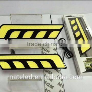 2015 Newest Car Daytime Turnning Light Drl White With Yellow Color Cob Led photo-5