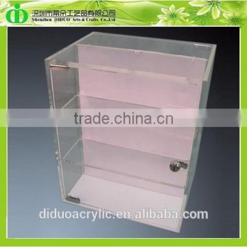 DDC-C028 Trade Assurance Shenzhen Factory Wholesale Transparent Plexiglass Cabinets