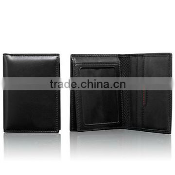 Leather men Delta L-Fold ID Wallet