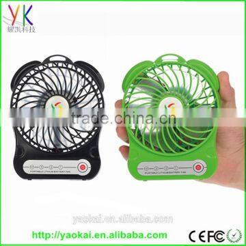 Fashionable Mini USB Fan with Cooling Function Newest USB Desk Fan 3.5 inch