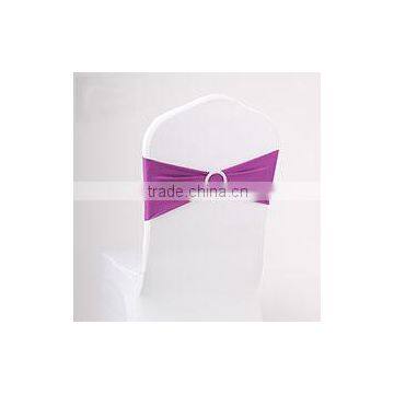 Chair cover band with mesh/plastic/metal buckle