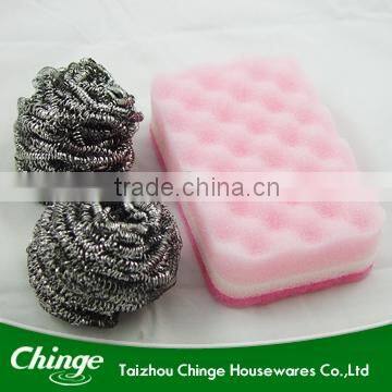 Steel wool & scouring sponge pad