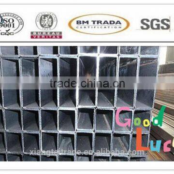 Large diameter galvanized thick wall rectangular tube