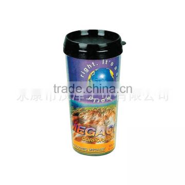 Clear 350ml capsule pet bottle for same diameter for cap and bottle