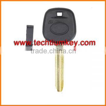 transponder key shell with groove on blade camry for toyota