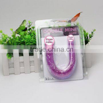 Jelly Double Headed Dildo Double Dong Realistic Cock Penis Anal Plugs Sex Toys For Lesbian photo-2