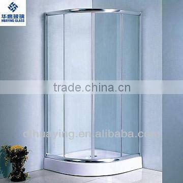 2013 hot sale and cheap tempered shower room glass