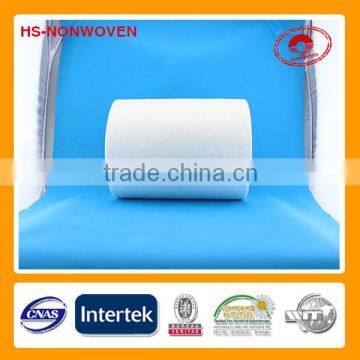 Cotton protein fiber and antibacterial fibre mixed nonwoven fabric