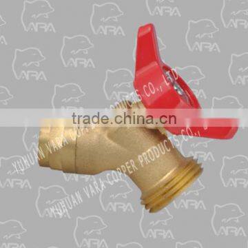 702-63 COPPER X HOSE BOILER DRAIN VALVE BRASS QUARTER TURN