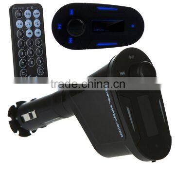 Car mp3 player wireless fm transmitter Remote Control LCD Car Kit MP3 Player Wireless FM Transmitter Modulator With USB SD MMC