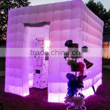 Led cube outdoor inflatable tent for party /wedding inflatable tent