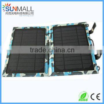 7W Portable and Foldable 6V Output Wallet Solar Charger