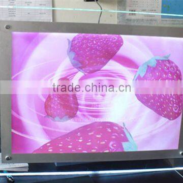 wall-mounted customized luxury acrylic light boxes high clear cheap price