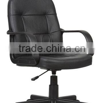 2015 Best Seller Ergonomic Handsome Leather Office Chair With Plastic Armrest HC-A052M