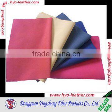 Nonwoven fabric shoe linings of shoe materials