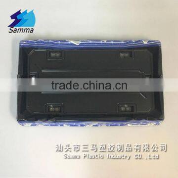 KW-0012FG-B Eco Friendly Take Away Sushi Tray photo-3