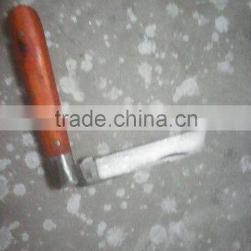 Handmade carbon folding knive