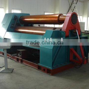 JXW11HNC-25X2500 3-roll plate bending machine with arc adjustable bottom rolls