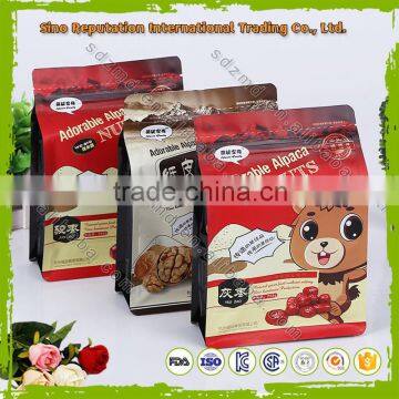 Hot Products To Sell Online Quad Seal nuts Bag With Zipper wholesale