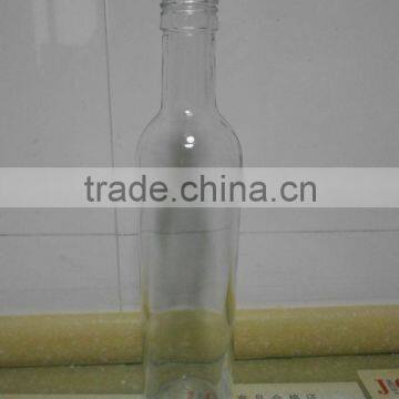 330ml clear glass olive oil bottle