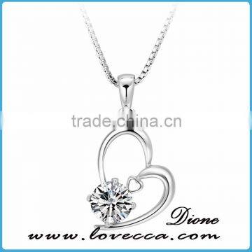 New Arrival Antique Fashion Love Gift Jewelry Crystal 925 Silver Pendant for Sale photo-5