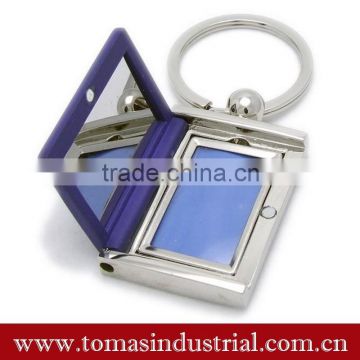 Guangzhou hot sales promotional photo frame keychain