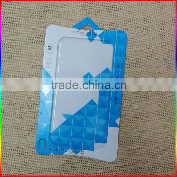 Hot sale custom logo printed blister pvc window paper phone case packaging