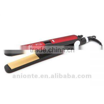 Fashion hair straightener with handle lock function