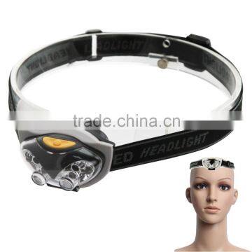 6 LED Lights 300Lumen 3 Mode Outdoor WaterResistant Headlight Night Fishing Camping Hiking Cycling Climb WaterProof Headlamp photo-2